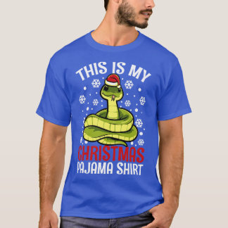 Niedliche Schlange Das ist mein Weihnachtsgeschenk T-Shirt