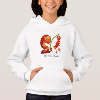 Niedliche Schlange für die China Lunar Neujahr 202 Hoodie