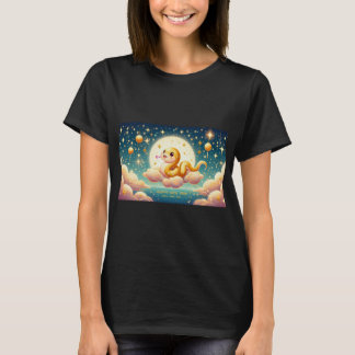 Niedliche Schlange für die China Lunar Neujahr 202 T-Shirt