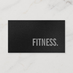 Niedliche Schlichte Fitness-Visitenkarte Visitenkarte