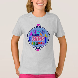 😻 🐾 ↷ Niedliche, schmutzige Katzenfamilie Muss h T-Shirt