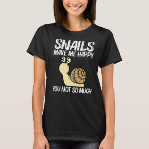 Niedliche Schnecke für Männer Süßwasserjacke T-Shirt