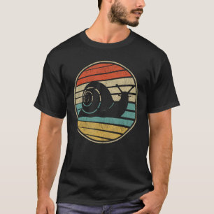 Niedliche Schnecke Graphic Retro Vintag 70er 80er T-Shirt