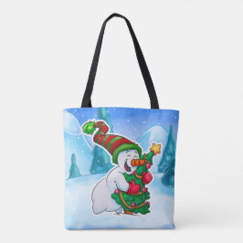 niedliche Schneedecke Tasche