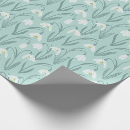 Niedliche Schneeflocke Geschenkpapier