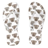 Niedliche Schokolade Labrador Retriever Dog Muster