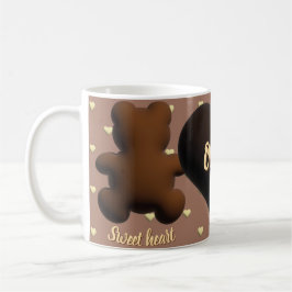 Niedliche SchokoladenbärenbärenTasse Kaffeetasse
