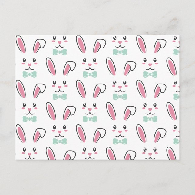 Niedliche schöne Osterfeiertage Osterfeiertag glüc Postkarte (Vorderseite)