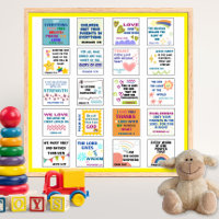 Niedliche Schrift Kinder Gedächtnisbibel