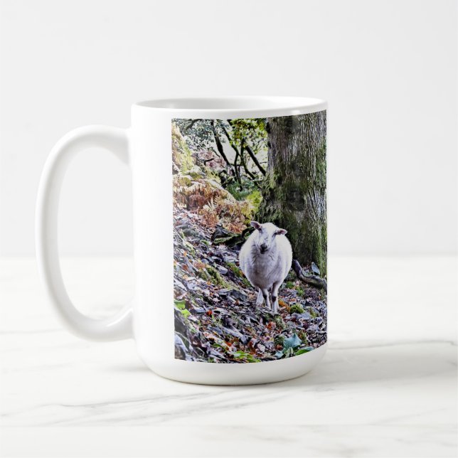 NIEDLICHE SCHUHE KAFFEETASSE (Links)