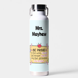 Niedliche Schulungsstätte für Personalisierte Lehr Trinkflasche