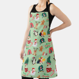 Niedliche Schürze für Weihnachten