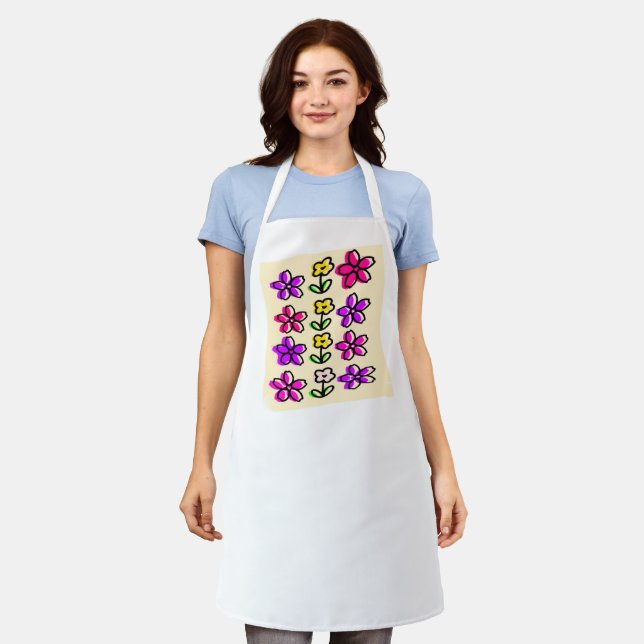 Niedliche Schürze, ideal zum Kochen und Backen. Schürze (Getragen)