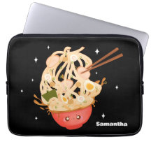 Niedliche Schüssel mit Ramen Electronics Bag