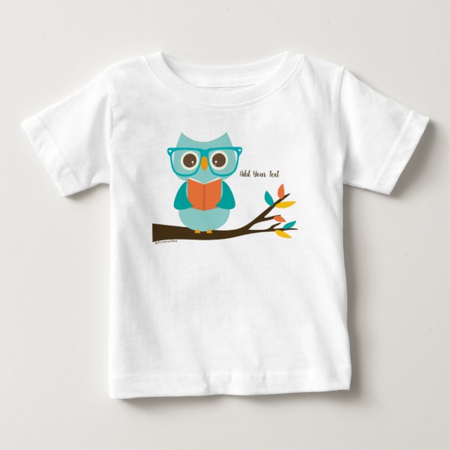 Niedliche Schüssel Personalisierte türkisfarbene  Baby T-shirt (Vorderseite)