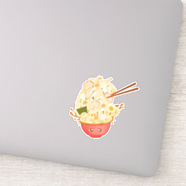 Niedliche Schüssel Ramen Aufkleber