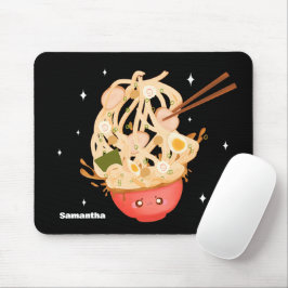 Niedliche Schüssel Ramen Mousepad