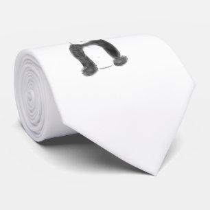 Niedliche Schwarz-Weiß-Panda-Skizze Krawatte