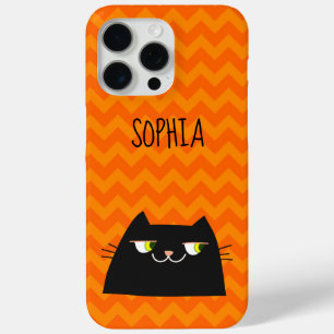 Niedliche Schwarze Katze Case-Mate iPhone Hülle