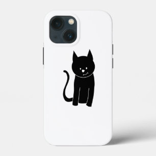 Niedliche Schwarze Katze Case-Mate iPhone Hülle