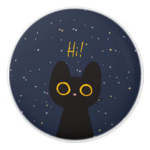 Niedliche Schwarze Katze