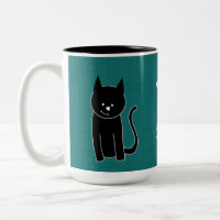 Niedliche Schwarze Katze