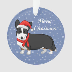 Niedliche schwarze ornament
