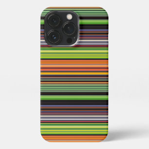 Niedliche schwarze Streifen iPhone 13 Pro Hülle