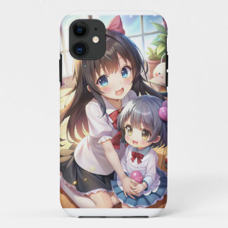 Niedliche Schwestern Case-Mate iPhone Hülle