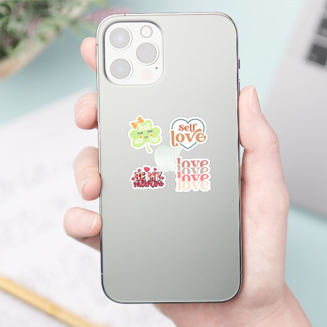 Niedliche Scrapbooking-Sticker Aufkleber (Telefon)