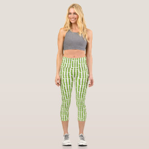 Niedliche Sellerie Sticks Trio Cartoon Gemüse Capri Leggings