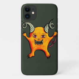 Niedliche, seltsame Horned Little-Teufelskreatur Case-Mate iPhone Hülle