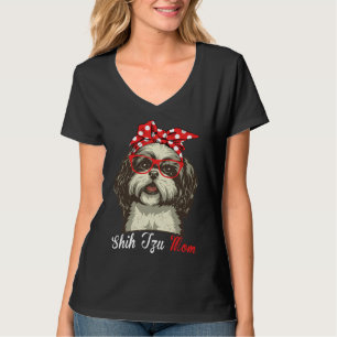 Niedliche Shih Tzu Mama für Frauen Schih Tzu Dog s T-Shirt