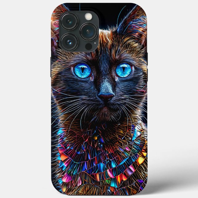 Niedliche Siamkatze Case-Mate iPhone Hülle (Rückseite)