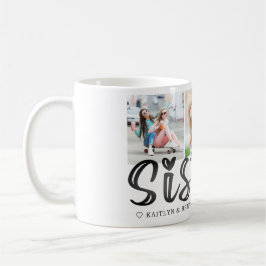Niedliche SISTER Forever Freunde 3 Fotos Kaffeetasse