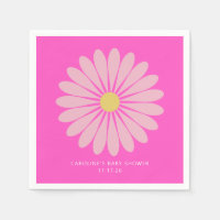 Niedliche skandinavische Blume Rosa Kinderdusche n
