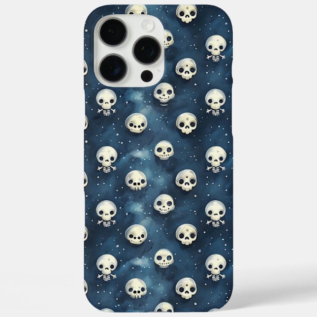 Niedliche Skelletons iphone16 pro Hüllen (Rückseite)