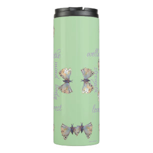 Niedliche skurrile Libelle Schmetterling Maureen G Thermosbecher