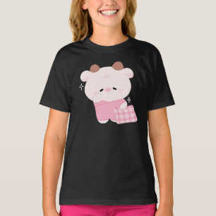 Niedliche Sleepy Kuh T-Shirt