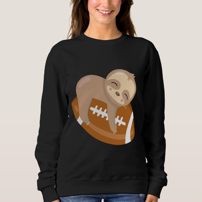 Niedliche Slothalle Sweatshirt (Vorderseite)
