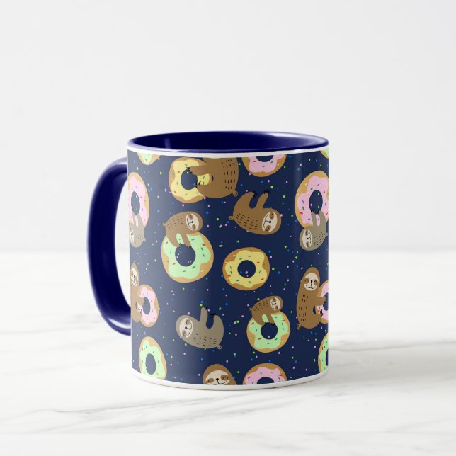 Niedliche Sloths Tasse (Vorderseite Links)