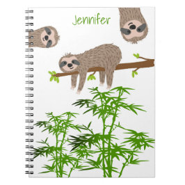 Niedliche Slots Mit Monogramm Notizblock