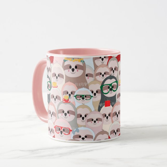 Niedliche Slots Tasse (Vorderseite Links)