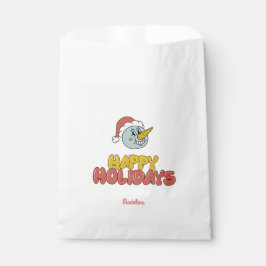 niedliche Snowboardparty Geschenktütchen