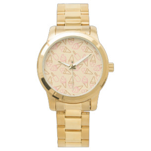 Niedliche Sommerküche mit Konturen aus Kontur Armbanduhr