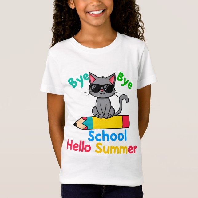 Niedliche Sommerpause T-Shirt (Vorderseite)
