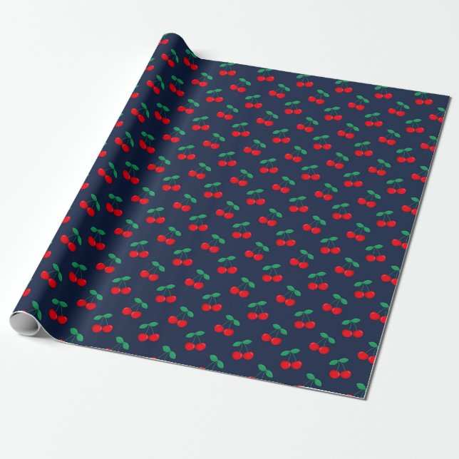 Niedliche Sommerroterkrebse Geschenkpapier (Ungerollt)