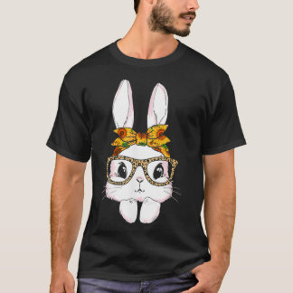 Niedliche Sonnenblumen mit Leopard Sonnenbrille So T-Shirt