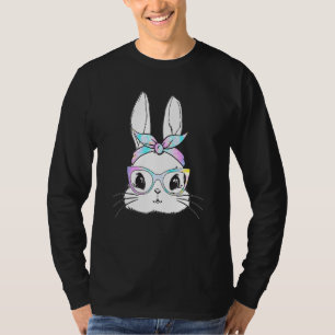 Niedliche Sonnenfront Gefärbte Krawatte Brille Ost T-Shirt