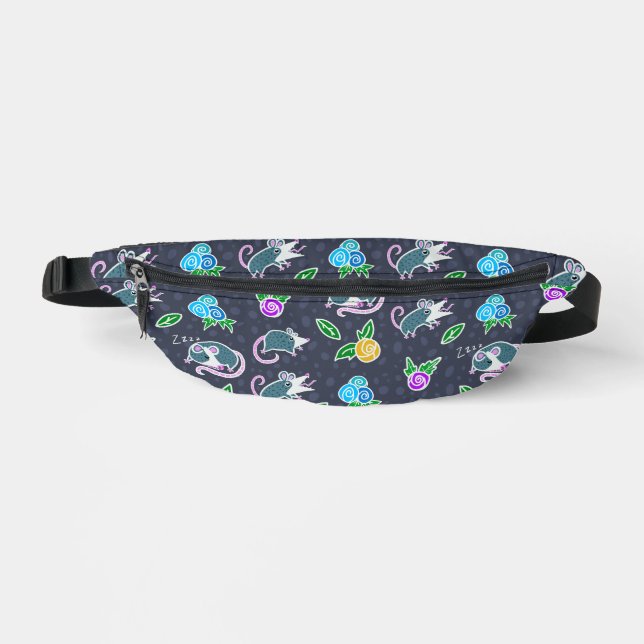 Niedliche sonnige schreiende Possum Bauchtasche (Vorderseite)